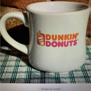 Vintage Dunkin’ Donuts Coffee Mug Cup Diner Style in very good condition